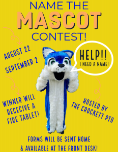 Name the mascot contest!